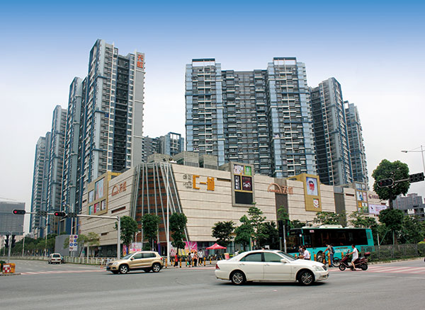 Hezhenghui a city commercial central air-conditioning and distribution line project
